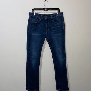 LEVI'S MEN'S JEANS 511 DARK WASH - W34 L32
